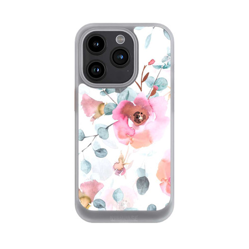 Apple iPhone 15 Pro NIVOcore Aquarell Blumentapete