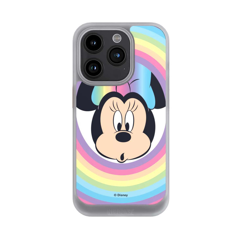iPhone 15 Pro NIVOcore Minnie Rainbow Circle