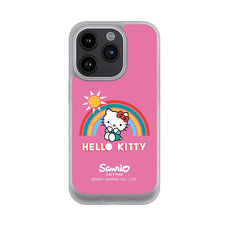 iPhone 15 Pro NIVOcore Hallo Kitty Regenbogen