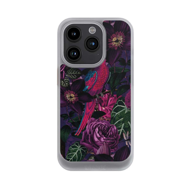 iPhone 15 Pro NIVOcore Oiseau de la jungle sombre