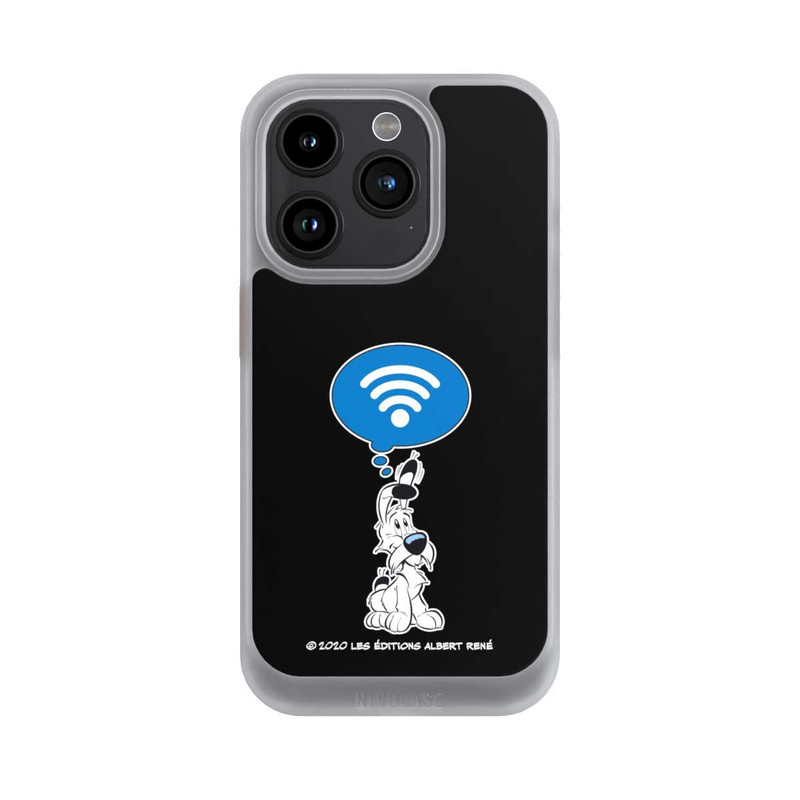 iPhone 15 Pro NIVOcore Idefix W-LAN - Schwarz Hintergrund