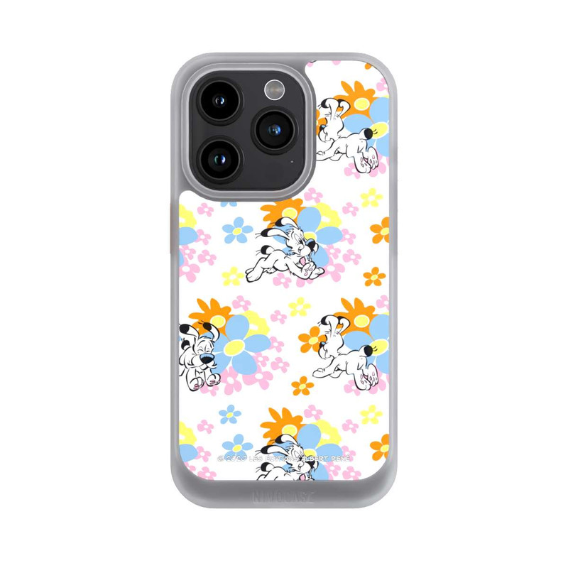 iPhone 15 Pro NIVOcore Idefix Bunte Blumen Muster