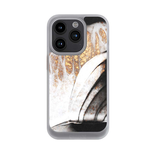 Apple iPhone 15 Pro NIVOcore Schwarze und goldene Adern