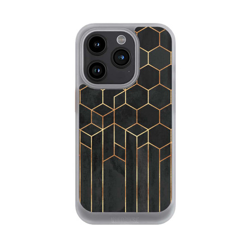 Apple iPhone 15 Pro NIVOcore Schwarze Sechsecke
