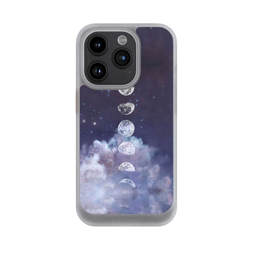 Apple iPhone 15 Pro NIVOcore Mondphasen auf dem Mond