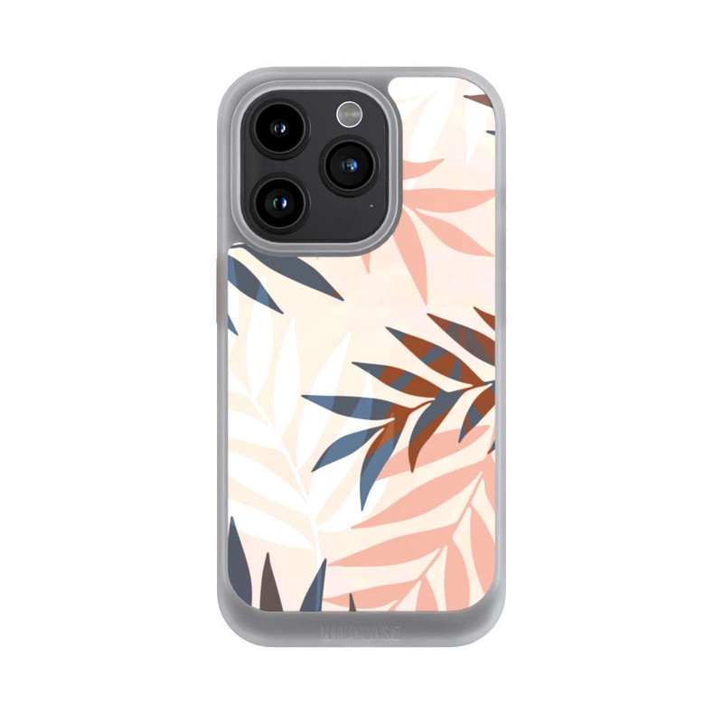 iPhone 15 Pro NIVOcore Pastell Palmen Thema