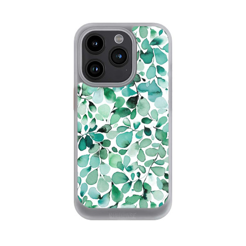 Apple iPhone 15 Pro NIVOcore Aquarellmuster Blätter
