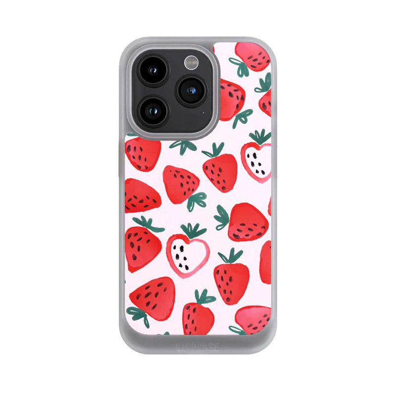iPhone 15 Pro NIVOcore L'amour des fraises 1