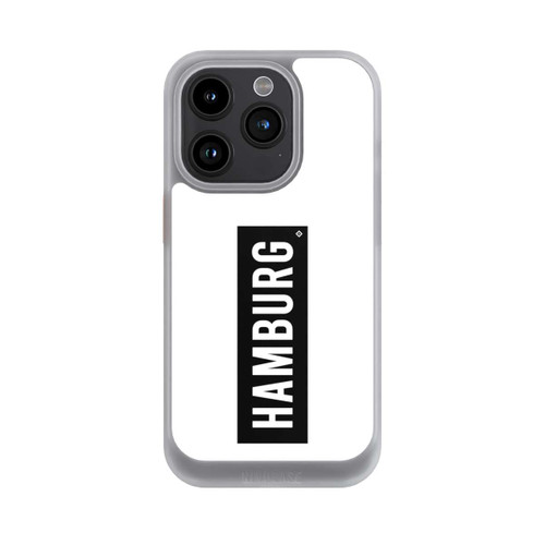 Apple iPhone 15 Pro NIVOcore HSV Hamburg Schwarz Weiss