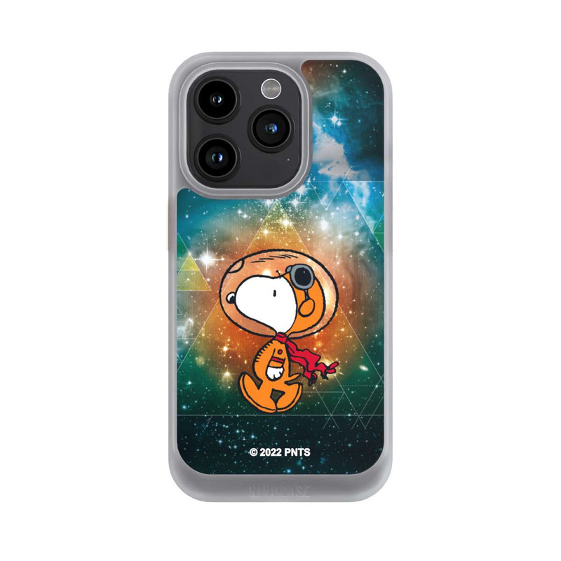 iPhone 15 Pro NIVOcore Snoopy Weltraumreisender Grün