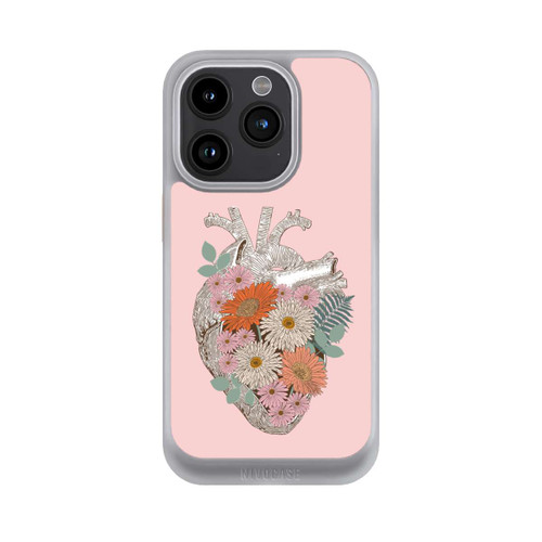Apple iPhone 15 Pro NIVOcore Florales Vintage-Herz