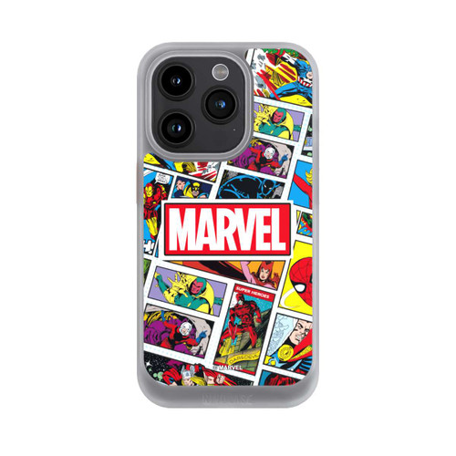 Apple iPhone 15 Pro NIVOcore Marvel Comic Pattern