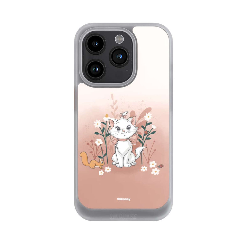 iPhone 15 Pro NIVOcore Marie avec des fleurs