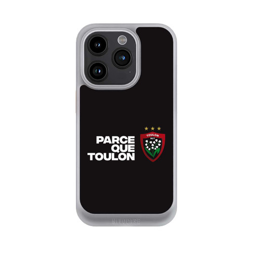 Apple iPhone 15 Pro NIVOcore RC Toulonnais PQT Schwarz