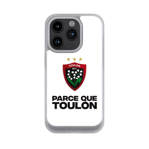 Apple iPhone 15 Pro NIVOcore RC Toulonnais Weiß