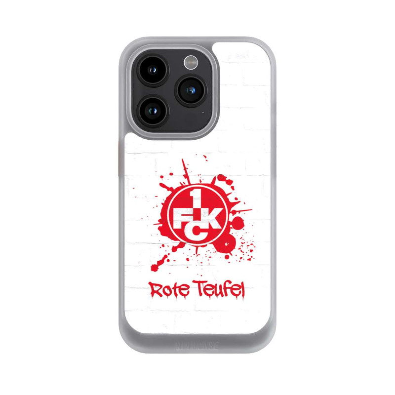 iPhone 15 Pro NIVOcore Rote Teufel Splash