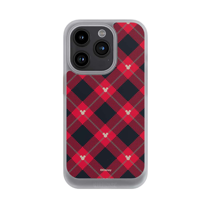 iPhone 15 Pro NIVOcore Motif de Noël Mickey rouge