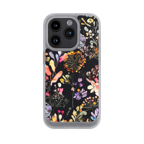 Apple iPhone 15 Pro NIVOcore Wilde Gräser schwarz