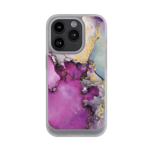 Apple iPhone 15 Pro NIVOcore Alcohol Ink Art Pink