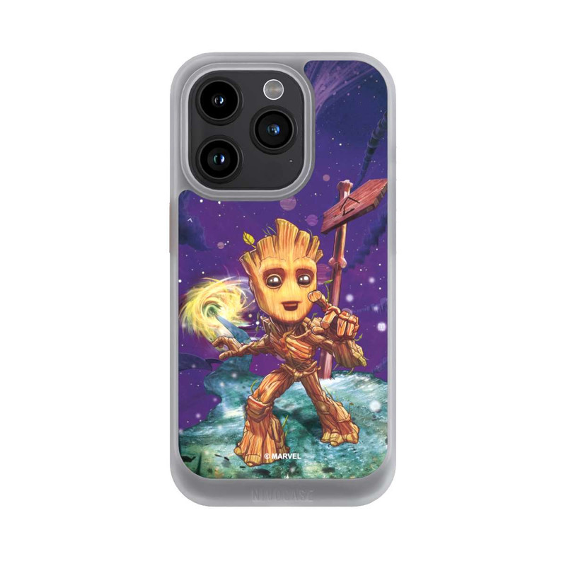 iPhone 15 Pro NIVOcore Baby Groot Galaxy Touch