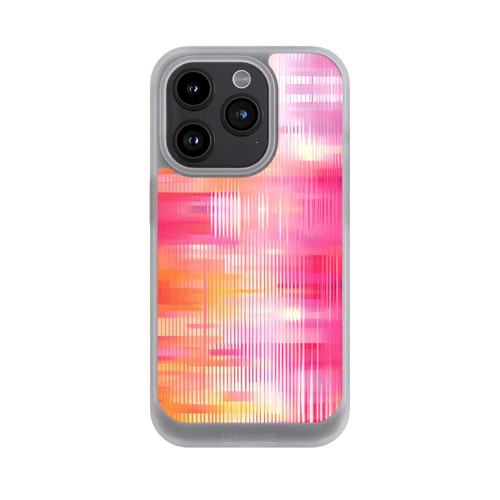Apple iPhone 15 Pro NIVOcore Glitch Pink Orange