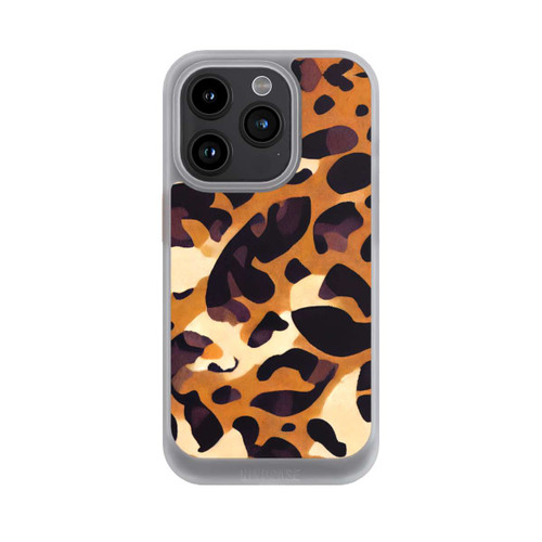 Apple iPhone 15 Pro NIVOcore Leo Pattern hellbraun