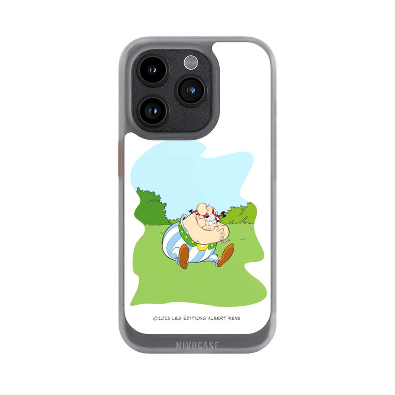iPhone 15 Pro NIVOcore Obelix Idefix Sitzen
