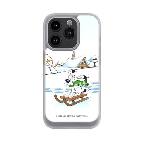 Apple iPhone 15 Pro NIVOcore Idefix fährt Schlitten