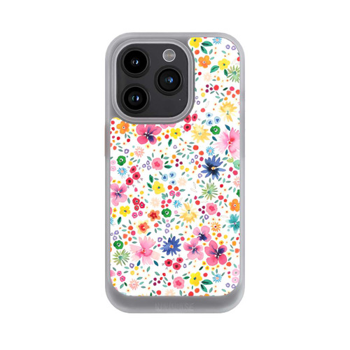Apple iPhone 15 Pro NIVOcore Millefleurs Pink Spring Garden