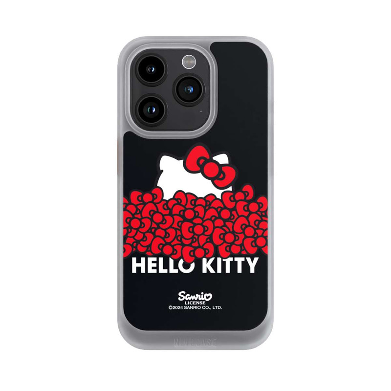 iPhone 15 Pro NIVOcore Hello Kitty mit Schleifen