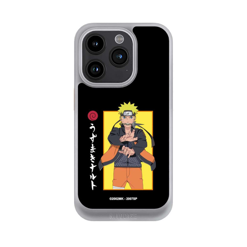 iPhone 15 Pro NIVOcore Naruto Combat Position Black
