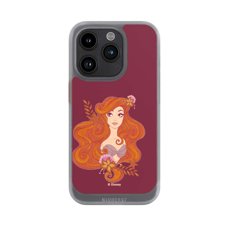 iPhone 15 Pro NIVOcore Arielle Floral Disney Princess