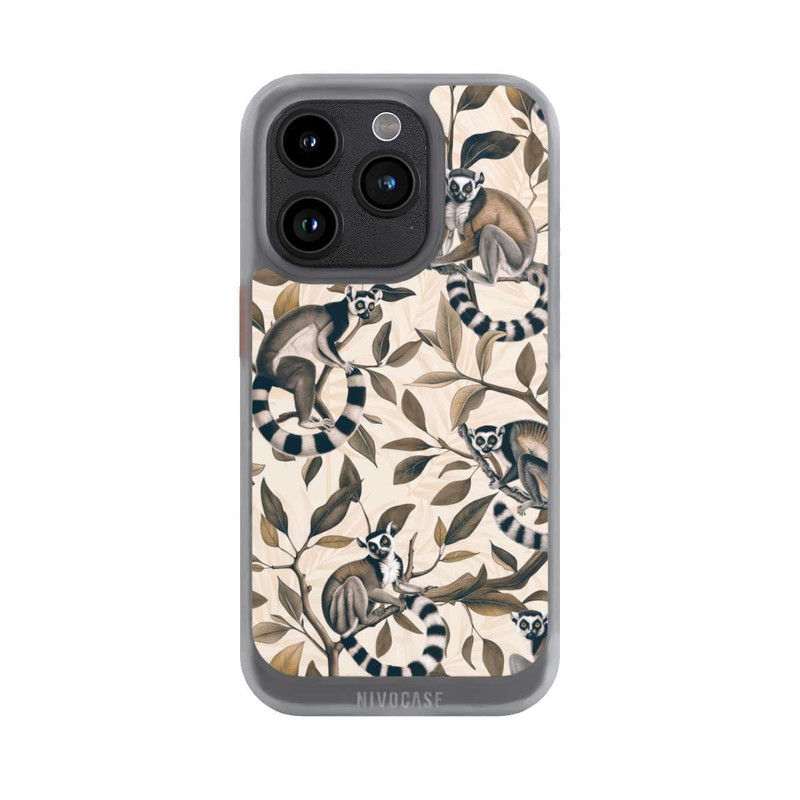 iPhone 15 Pro NIVOcore Lush Tropical Lemur Paradise mit KI