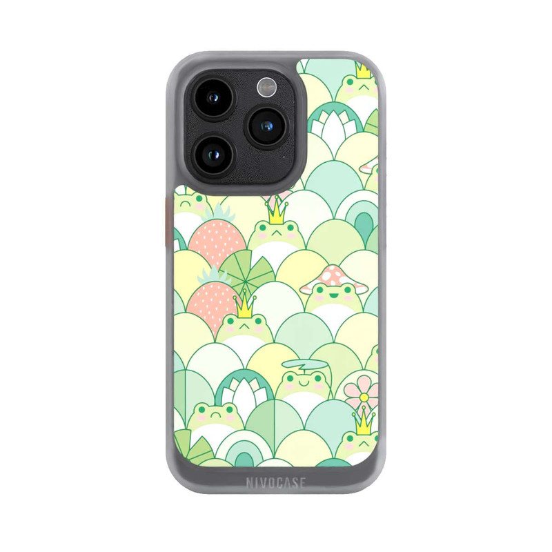 iPhone 15 Pro NIVOcore Kawaii Froggy Scales