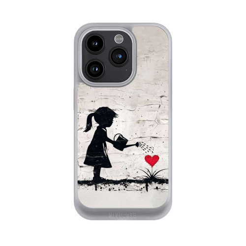 Apple iPhone 15 Pro NIVOcore Girl Watering Bunch of Flowers 