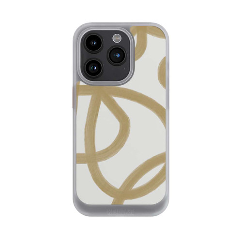 Apple iPhone 15 Pro NIVOcore Laced Up Beije