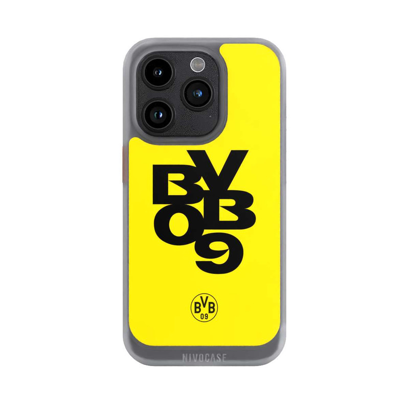 iPhone 15 Pro NIVOcore BVB09 Schwarz Gelb