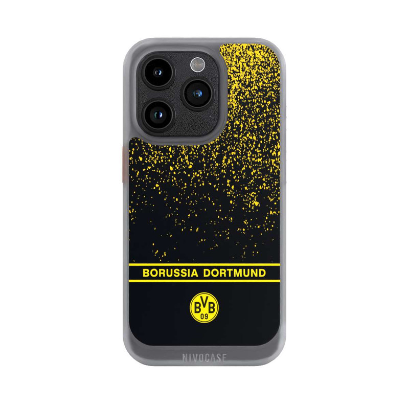 iPhone 15 Pro NIVOcore BVB Farbverlauf Schwarz