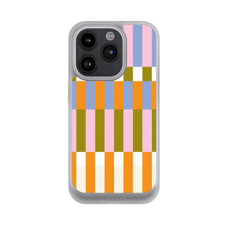 iPhone 15 Pro NIVOcore Bold Checked colorful Theme