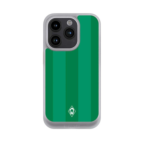 Apple iPhone 15 Pro NIVOcore Werder Bremen Grün gestreift