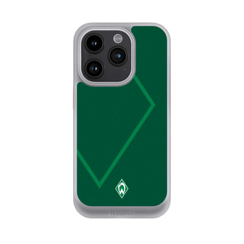 Apple iPhone 15 Pro NIVOcore Werder Grün Rautenelement