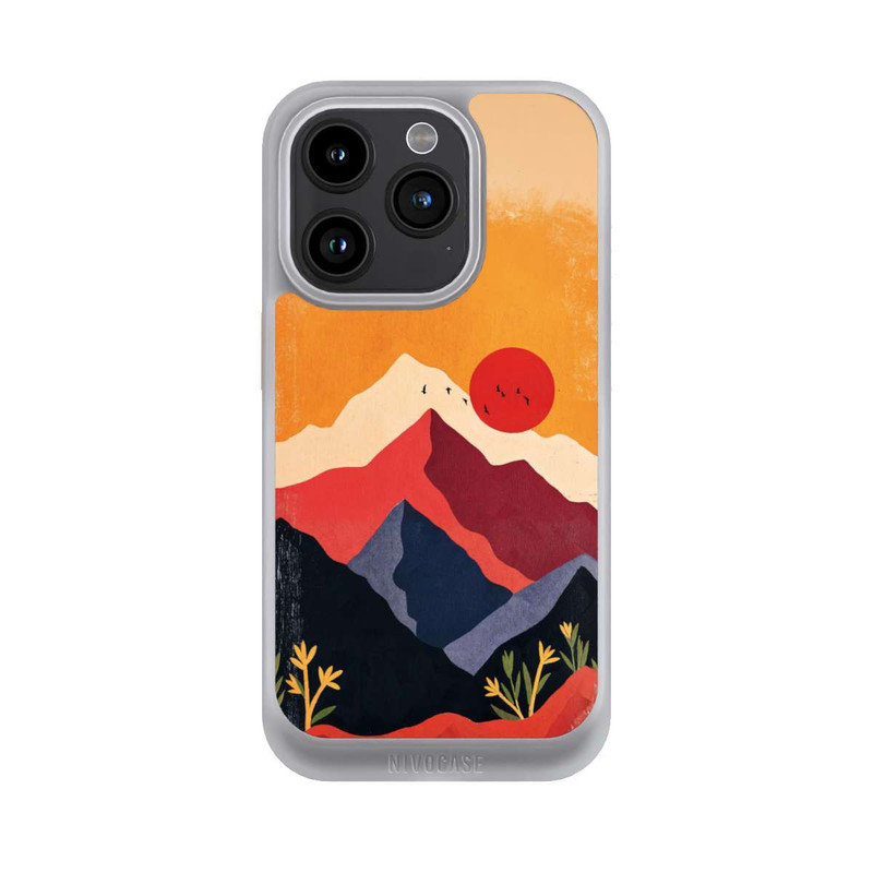 iPhone 15 Pro NIVOcore Les Alpes En Rouge