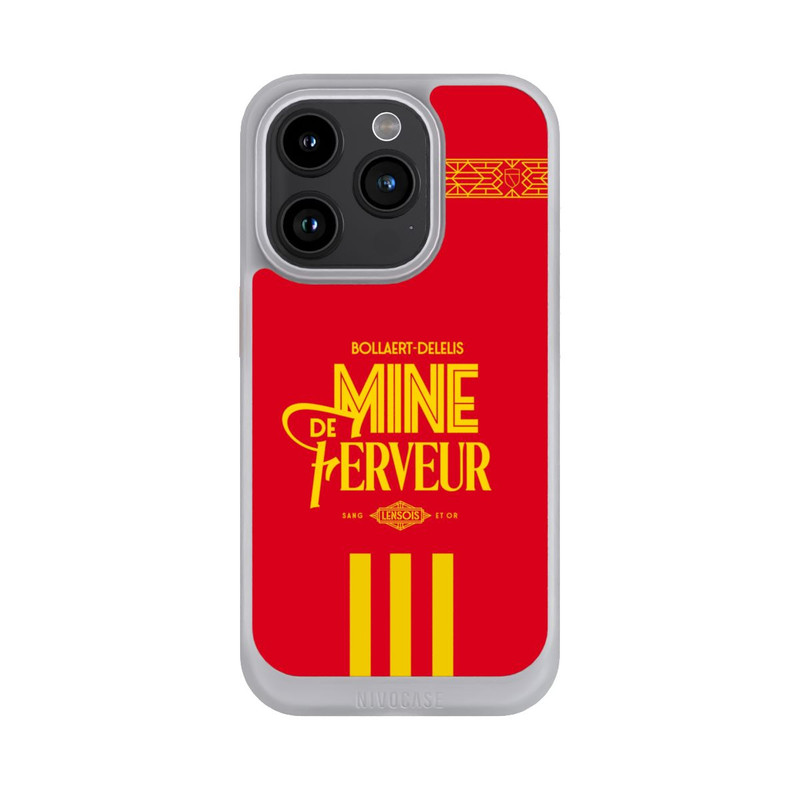 iPhone 15 Pro NIVOcore RC Lens Mine de Ferveur red