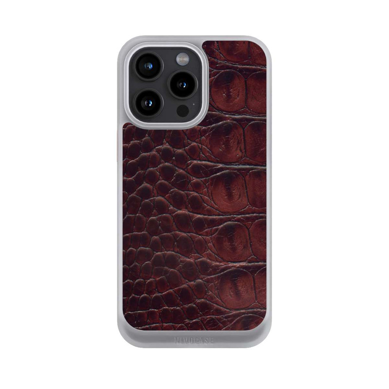 iPhone 15 Pro Max NIVOcore Kroco Dunkelbraun