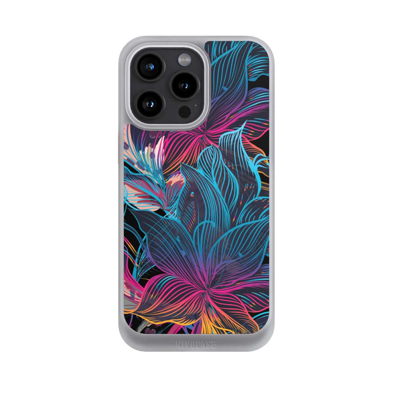 iPhone 15 Pro Max NIVOcore Neon Flower Power