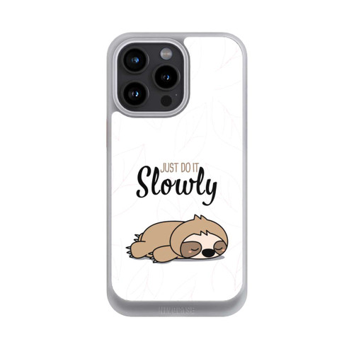 Apple iPhone 15 Pro Max NIVOcore Just Do It Slowly Sloth