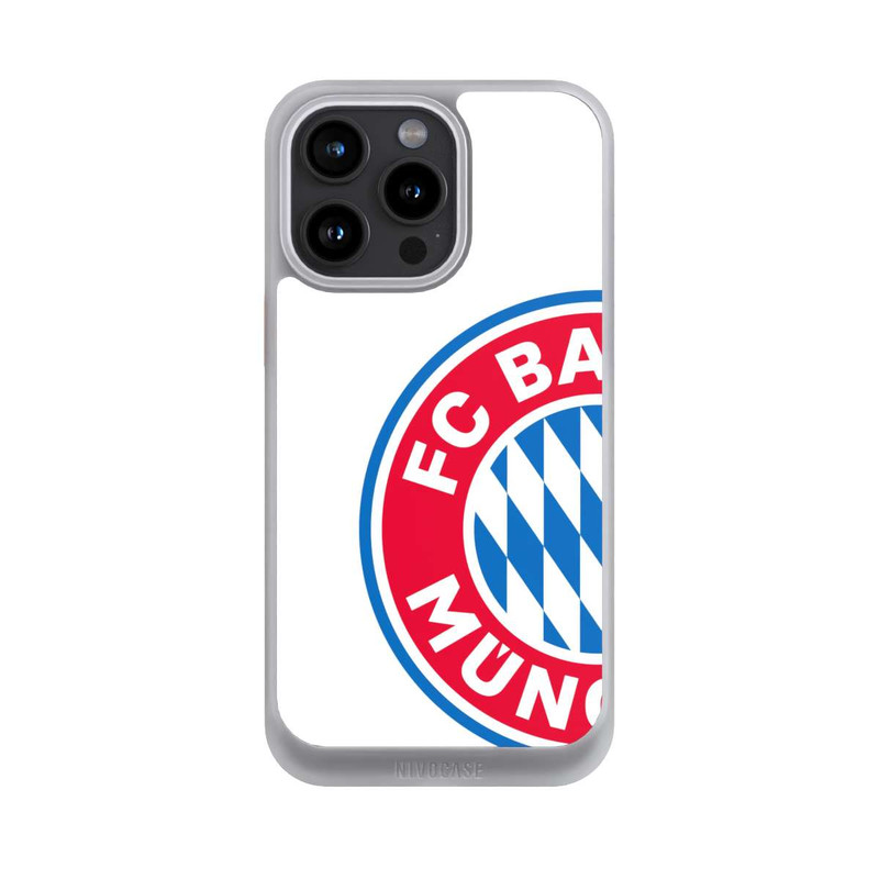 iPhone 15 Pro Max NIVOcore Big FCB Logo white