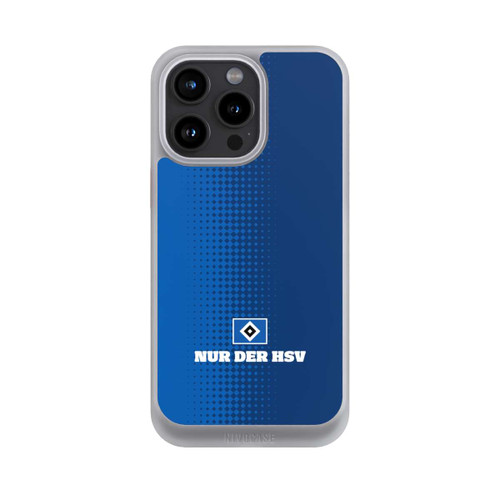 Apple iPhone 15 Pro Max NIVOcore Nur der HSV - Rautenraster Blau