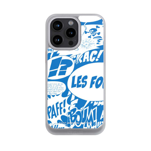 Apple iPhone 15 Pro Max NIVOcore Sprechblasen Asterix Blau