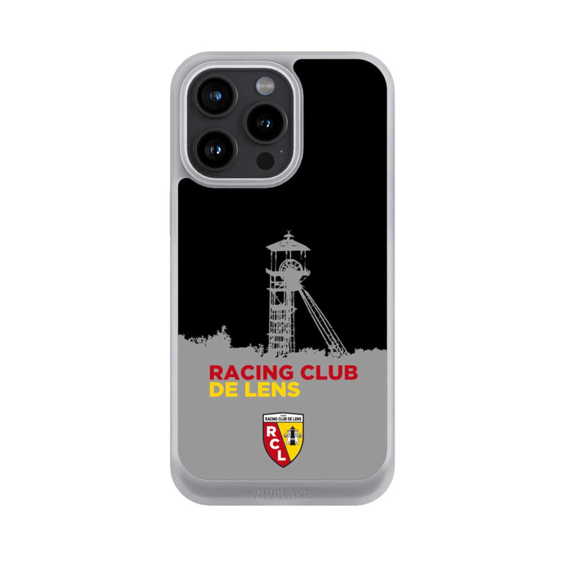 iPhone 15 Pro Max NIVOcore RC Lens Turm Schwarz-Grau